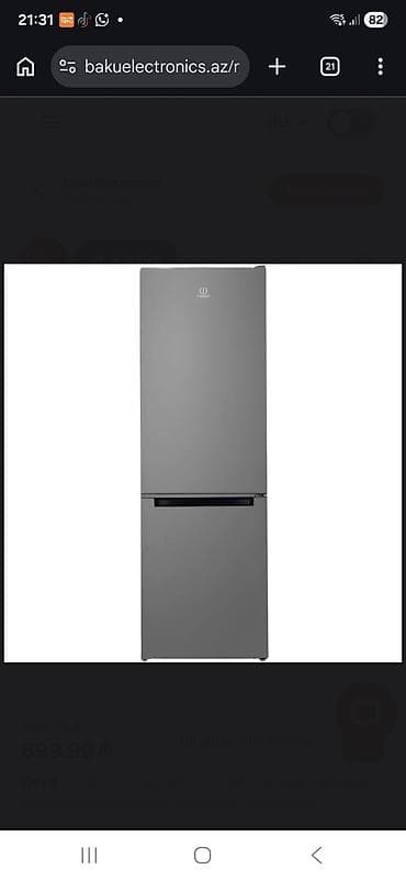ucuz komputerlər: İndesit soyuducu yeni.185×60×62.toka taxilmayib.ustunde cuzi batiq — 4