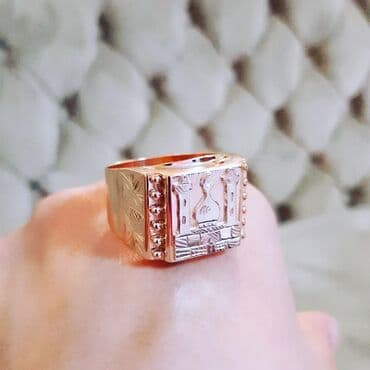 tek qizil gul qiymeti: Toy, Üzük, Çəhrayı qızıl, 583 Əyar, Qaşsız — 7