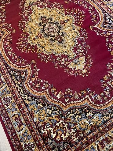 qedimi mebeller: Xalça – klassik şərq naxışlı, bordo rəng əsaslı - Ölçü: 177 x 280 sm — 3