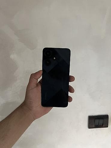 i̇nfinix note 30: Infinix HOT 30i, 128 GB, rəng - Mavi, Sensor, Face ID — 7