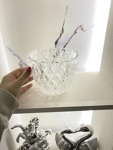 meyve qabı: Xrustal Konfet Qabı. Sovetindir. Təzədir. Təkdir — 3