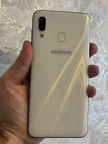 Samsung Galaxy A30, 64 GB, rəng - Ağ, İki sim kartlı