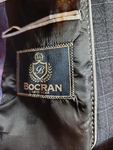 kohnə kravat: Kostyum, Demisezon, L, rəng - Boz — 2