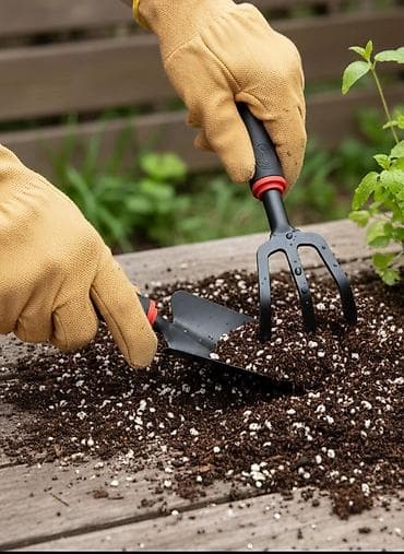 Bağ alətləri dəsdi.4 ədəd dəsd.Bağda gülləri əkmək üçün,xırda işləri