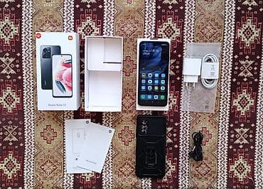 mingecevir telefon: Redmi Note 12, 256 GB, rəng - Qara, Sensor, Barmaq izi, İki sim kartlı — 3