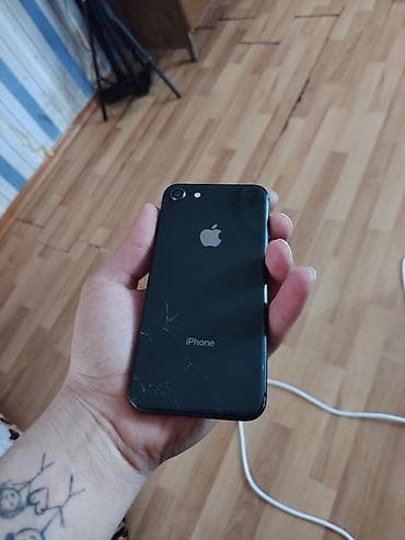 14 ayfon: IPhone 8, Qara, Barmaq izi, Simsiz şarj, Face ID — 2