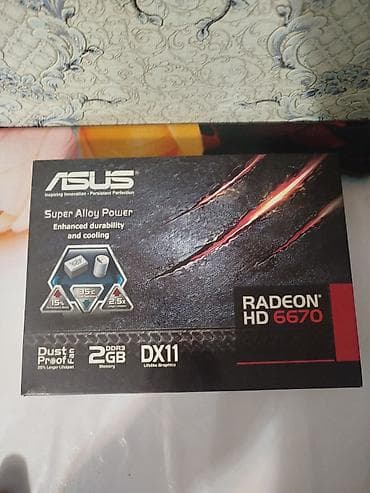 prosessor amd: ASUS Radeon HD 6670 (E1420UC HD6670-2GD3) - Qrafik prosessor: AMD — 1