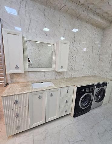 perla dolab: Hamam üçün sifarişlə mebel hazırlanması - Paltaryuyan maşın üçün — 2