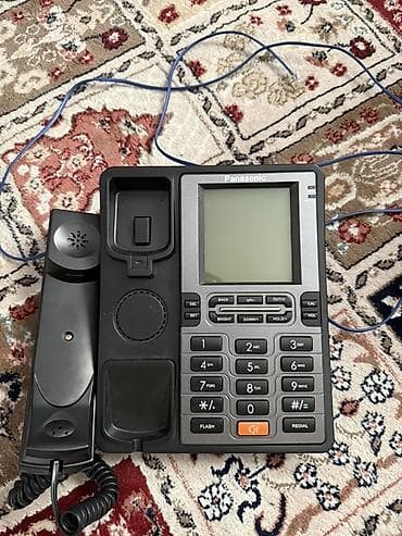 telvonlar: Stasionar telefon Panasonic, Simli — 2