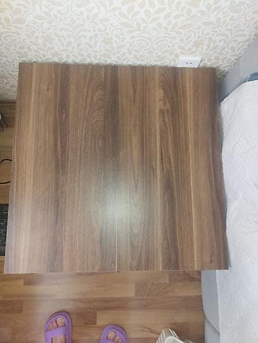 qapı mdf: Jurnal masası, İşlənmiş, Transformer, MDF, Kvadrat masa — 1