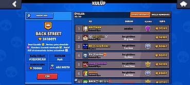 Brawl Stars hesabı – yüksək səviyyəli, hazır oynanış üçün - Kupa — 6