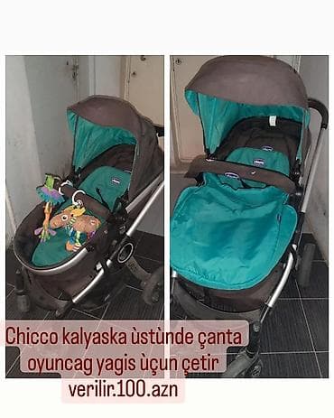 Chicco usag kalyaskasi ùstunde oyuncag çanta yagis çetiride