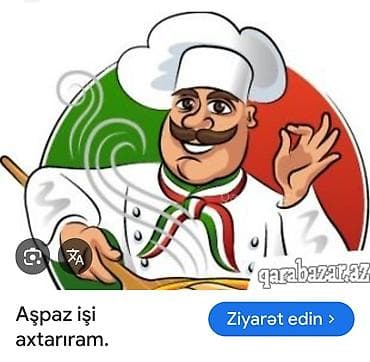 is axtar: Peşəkar aşpaz xidməti - Milli və Avropa mətbəxi yeməklərinin — 1
