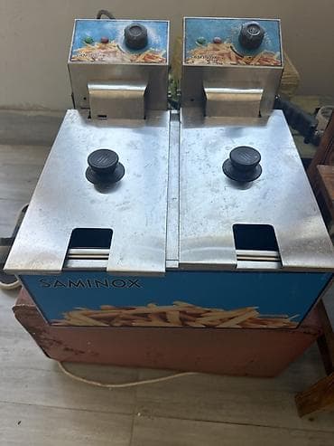 Saminox ikiqat elektrik fritozu - Brend: Saminox - Tip: Elektrik, iki