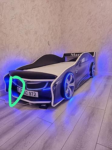 ortopedik döşek: Uşaq üçün “avtomobil” formalı çarpayı - Dizayn: Sport avtomobil — 8