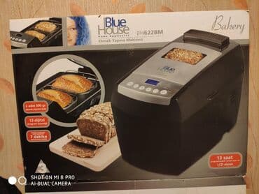 çörek biwiren: Çörək bişirən. Blue house. türkiyə istehsalı. 260₼ alınıb. təzədir — 3