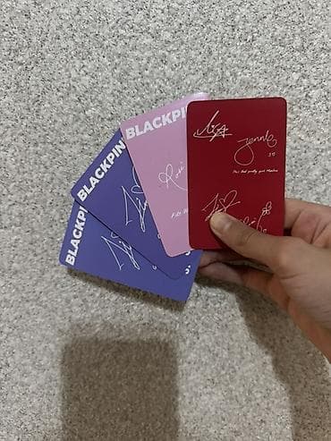 İncəsənət və kolleksiyalar: Məhsul: K-pop foto kartları dəsti – BLACKPINK temalı Təsvir — 2