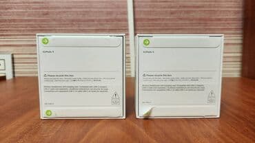 qulaq: AirPods 4. Yeni və bağlı qutuda. Amerikadan alınıb. Istədiyiniz yerdə — 2