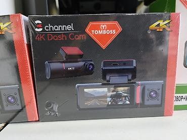 goruntulu kamera: TOMBOSS 3 Channel 4K Dash Cam Məhsul təsviri: - 3 kanallı avtomobil — 1