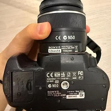 Sony Alpha DSLR-A380 fotoaparat dəsti ✔️200 AZN (Xətai). Sony Alpha — 5