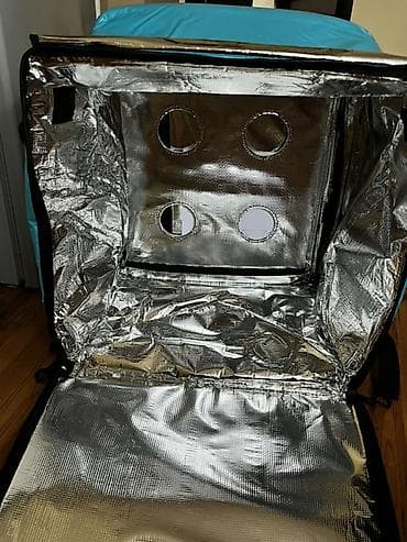 Сумки для курьеров: Wolt Partner çatdırılma çantası – termo izolyasiyalı, kvadrat formalı — 2