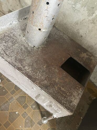 pecka: Metalkonstruksiya soba/peç - Yanacaq: odun, kömür və ya briketlərlə — 3