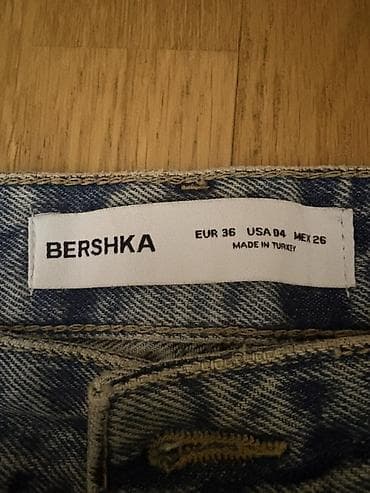 Находки, отдам даром: Bershka geniş kəsimli cins şalvar qiymet 10 azn - Brend: Bershka - — 2