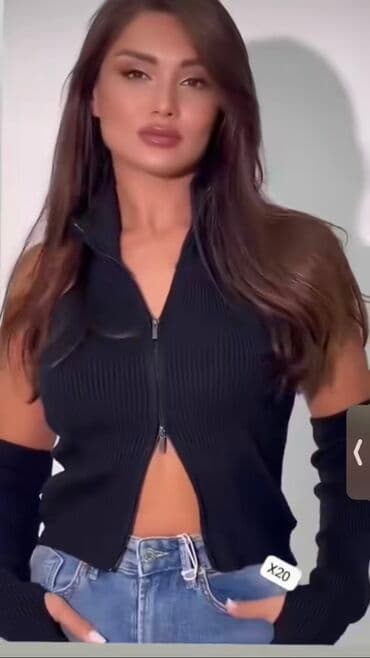 черная шифоновая рубашка: Möhteshem koynek elde❤️ — 5