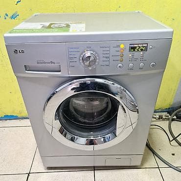 Paltaryuyan maşın LG, 6 kq, İşlənmiş, Yarımavtomat, Qurutma var, Kredit yoxdur, Pulsuz çatdırılma