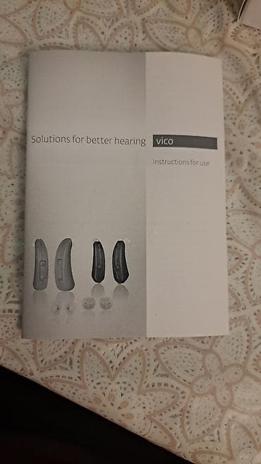Слуховые аппараты: Məhsul: KIND eşitmə aparatları – “Vico” seriyası Təsvir: - “Solutions — 2