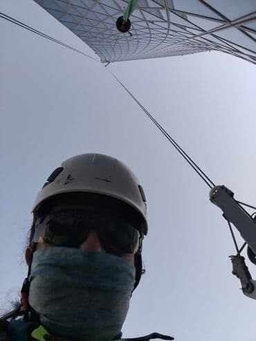 demir qapl: Alpinist üsulla əl çatmaz yerlərdə və istənilən hündürlükdə fasad — 2