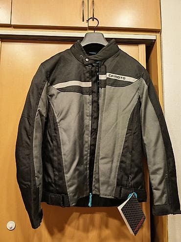 moto duqa: CFMOTO motosiklet gödəkçəsi – ölçü M - Rəng: boz/qara, sinə və — 1