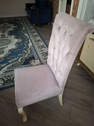 stul ev ucun: Qonaq otağı üçün, İşlənmiş, Qatlanmayan, Stul — 1