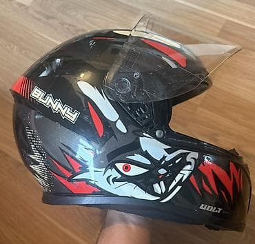 kros motor: Motodəbilğə – tam üzlü model, “Bunny” qrafik dizayn - Korpus: BOLT — 1