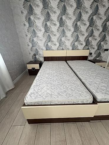 heyet evleri satilir: İki ayrı əsaslı yataq dəsti – başlıq və tumbalarla - Ölçü və quruluş — 3