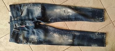 cins donlar: DSQUARED2 uşaq cins şalvarı - Model: DSQUARED2, etiketdə “12Y” ölçü — 1