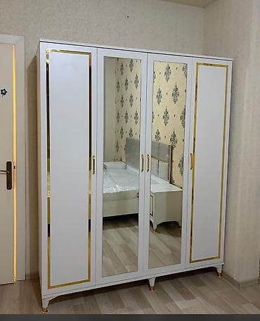 koridor dolabi: 4 qapılı dolab Yep yeni 270 azn rəng seçimi var çatdırılma var — 1