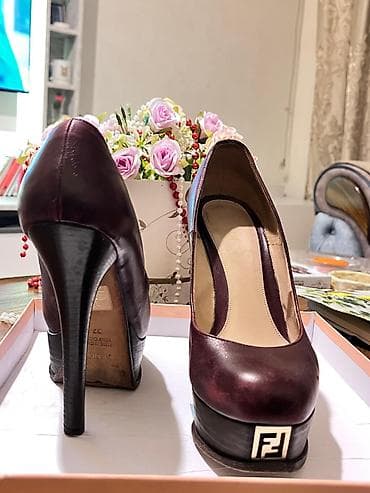 Fendi qadın hündürdaban ayaqqabı - Model: Fendi platformalı pump - — 1