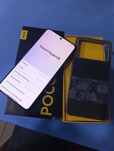 90 fps telefonlar: Poco X6 Pro 5G, 512 GB, rəng - Qara — 2