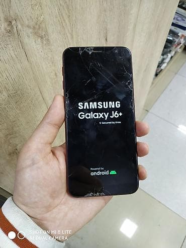 irshad telecom iphone 12 pro max: Samsung Galaxy J6 Plus, 32 GB, rəng - Qırmızı, Qırıq — 1