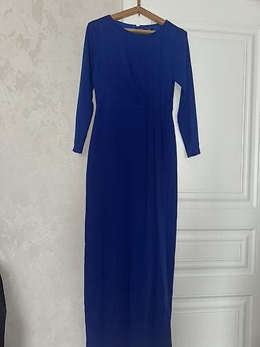 bel sumkası: Zərif uzun don – elektrik-mavi rəngdə X Ladyden alinib baha qiymete — 5