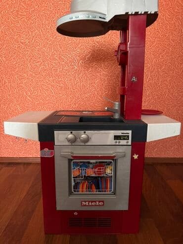 uşaq taxta qumqabısı: Uşaqlar üçün "Miele" markalı, qırmızı və boz rənglərdə hazırlanmış — 3