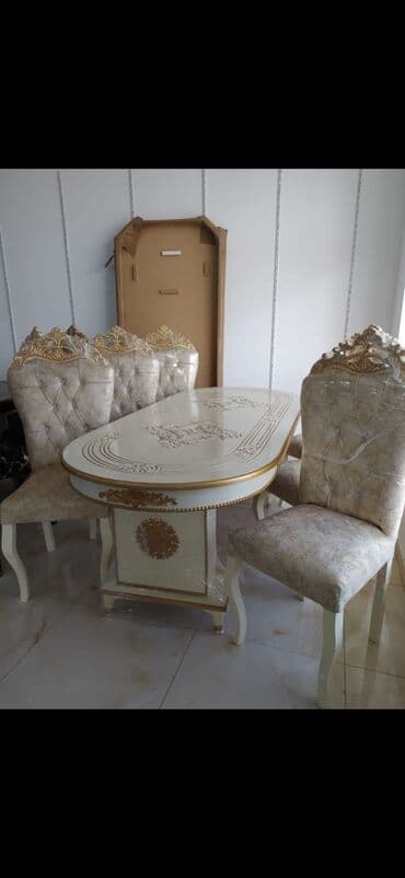 stol stul sumqayit: Qonaq otağı üçün, Yeni, Dördbucaq masa — 17