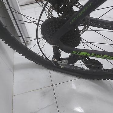 bmw velosiped satilir: Dağ velosipedi – 27,5 - Çərçivə: yüngül alüminium, qara-yaşıl dizayn — 6