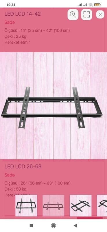 krosno tv: Yalniz bi̇zdə. 85 dyümə kimi yəni 216 sm tv üçün yalnız 15 dərəcə — 4