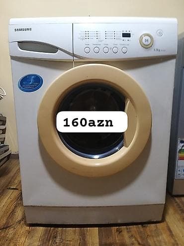 Paltaryuyan maşın Samsung, 6 kq, Qurutmasız, Kredit yoxdur