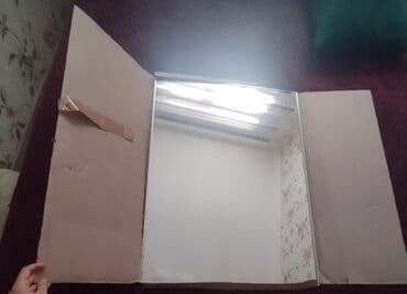 Digər ev dekoru: Güzgü Divar üçün, Düzbucaqlı, Hamam üçün, Çərçivə ilə — 2