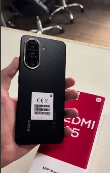 Digər avtomobillər: Redmi A5, 128 GB, rəng - Qara, Barmaq izi — 1