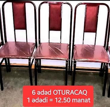 reklam ofisi: ENDİRİMLİ qiymətə YENİ STULLAR satılır — 3