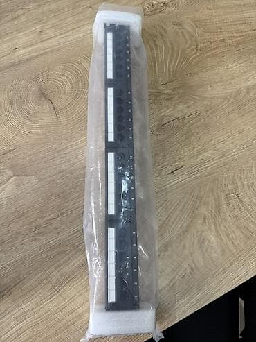 sazz modemi: 19” şəbəkə patch paneli – 24 port, 1U - 24 ədəd RJ45 portu (üst-üstə — 2